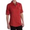 7317U_3 TravelSmith Easy Linen Shirt - Long Sleeve (For Plus Size Women)