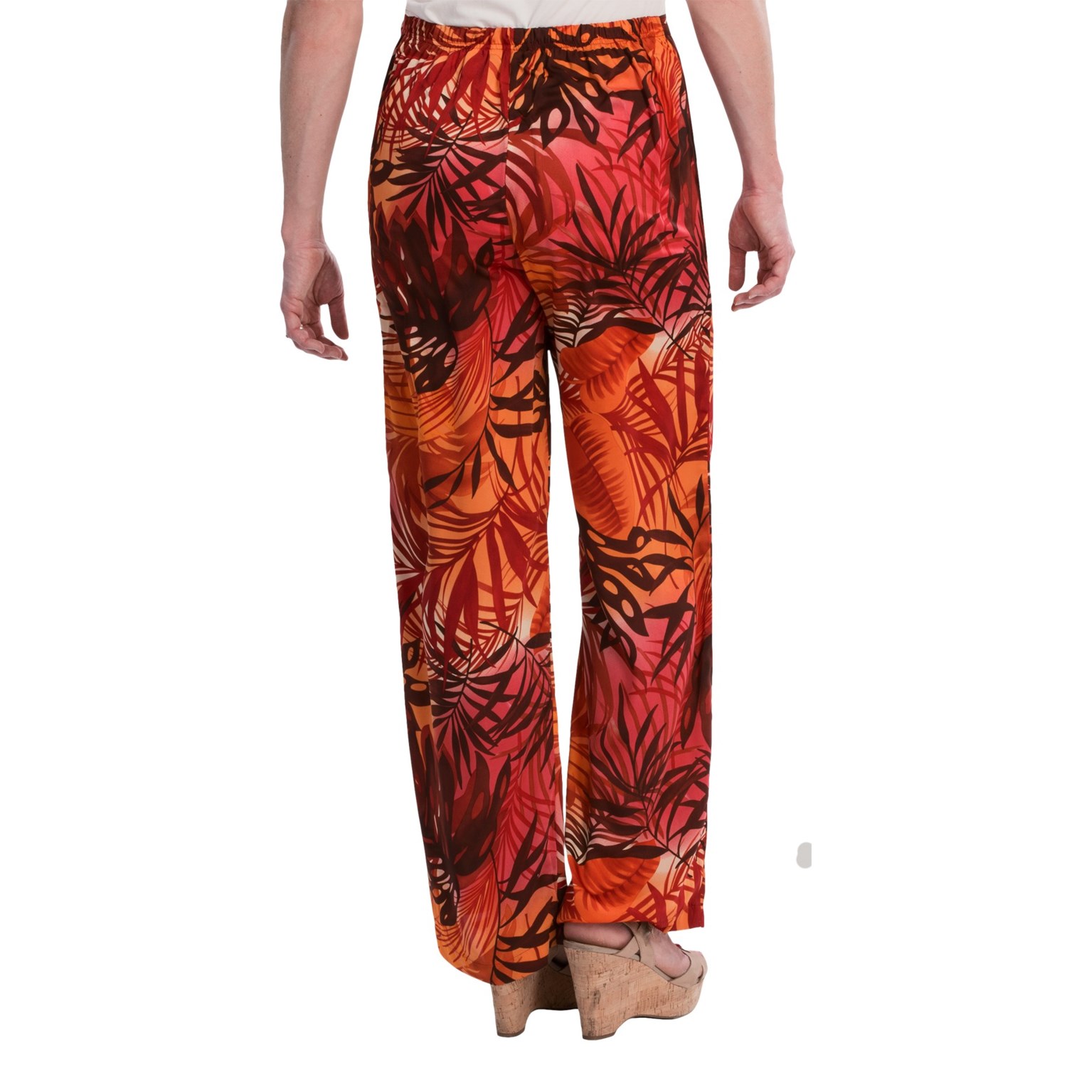 TravelSmith Tropical Palazzo Pants (For Women) 7317K - Save 89%