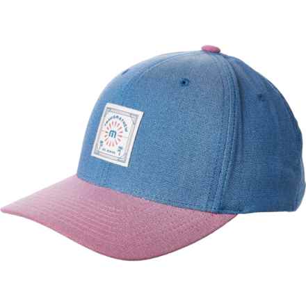 TRAVIS MATHEW Desert Days Golf Hat in Heather Mid Blue
