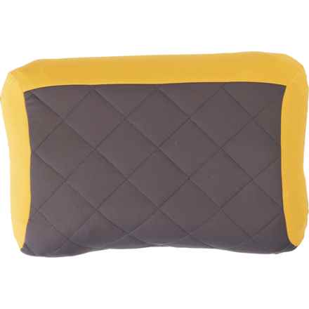 Trekmates Soft-Top Inflatable Pillow in Nugget Gold