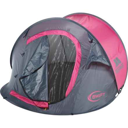 Trespass Swift2 Pop-Up Tent - Waterproof in Gerbera