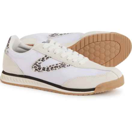 Tretorn Kristine Elite Sneakers (For Women) in Wht Blk Leopard