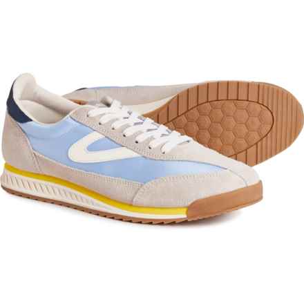 Tretorn Rawlins 2.0 Casual Lace-Up Sneakers (For Women) in Light Taupe/Blue/Yellow