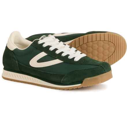 Tretorn Rawlins Tonal Jogger Shoes - Suede (For Women) in Green