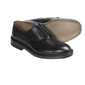 Tricker’s Woodstock Shoes - Heavy Leather Soles (For Men) in Black Calf