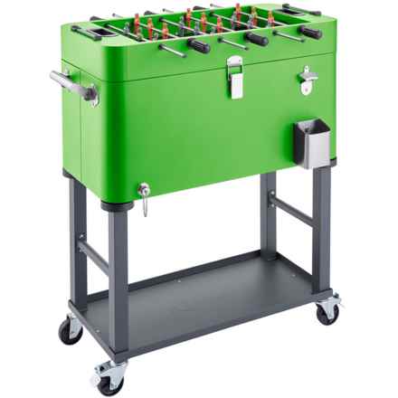 TRINITY Foosball Cooler - 80 qt. in Green