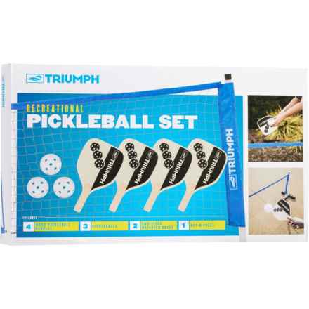 Triumph Recreational Pickleball Set in Multi