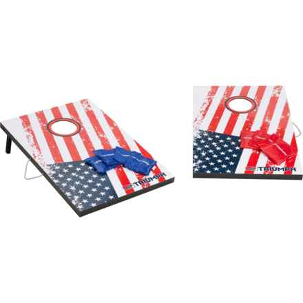 Triumph Stars and Stripes Cornhole Game Set - 10-Piece in Multi