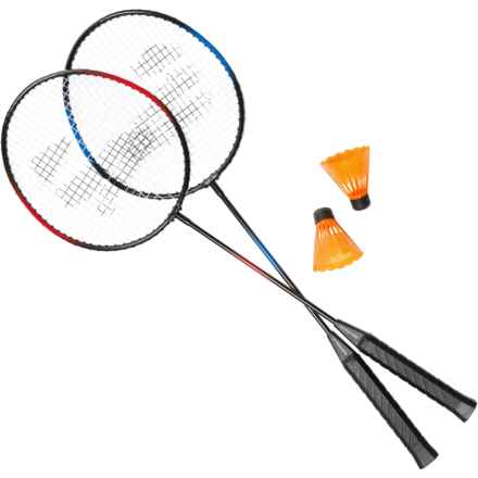 Triumph Two-Player Badminton Racket Set in Multi