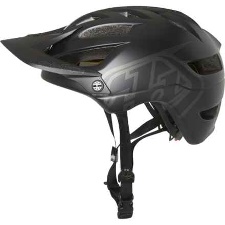Troy Lee Designs A1 Mountain Bike Helmet - MIPS (For Men and Women) in Black