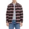 True Grit Apres Fleece Shirt Jacket in Red