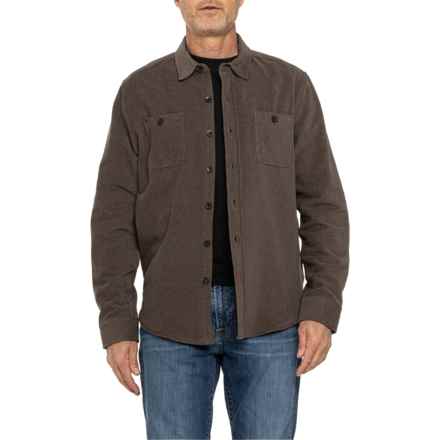 True Grit Beckham Two-Pocket Shirt - Long Sleeve in Carbon