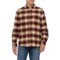 True Grit Cabin Plaid Two-Pocket Shirt - Long Sleeve in Red