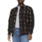 True Grit Dakota Shirt Jacket in Black