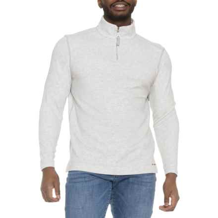 True Grit Daybreak Shirt - Zip Neck, Long Sleeve in Heather