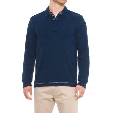 True Grit Double-Weave Snap Polo Shirt - Long Sleeve (For Men) in