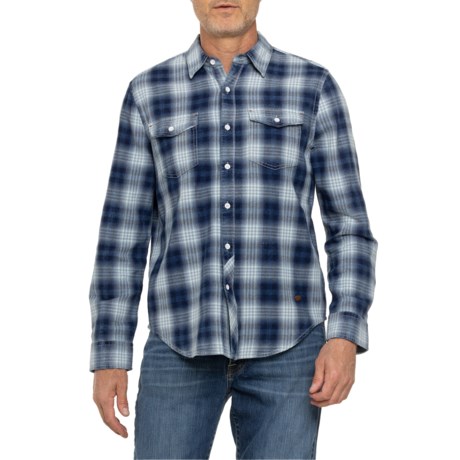 True Grit Harper Two-Pocket Shirt - Long Sleeve in Indigo