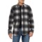 True Grit Lumber Plaid 2-Pocket Shirt - Long Sleeve in Charcoal