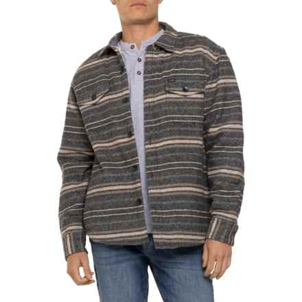 True Grit Mason Summit Shirt Jacket in Charcoal