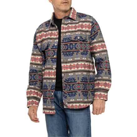 True Grit Sioux Two-Pocket Shirt - Long Sleeve in Blue