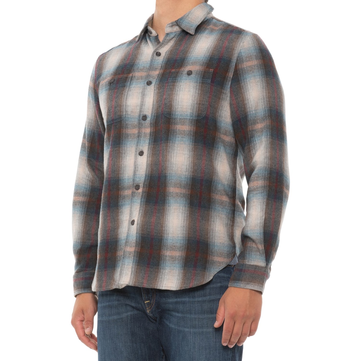 True Grit Stillwater Plaid Flannel Shirt (For Men) - Save 64%