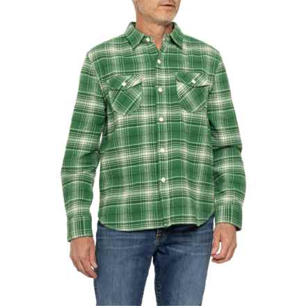 True Grit Two-Pocket Shirt - Long Sleeve in Green