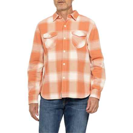 True Grit Two-Pocket Shirt - Long Sleeve in Orange