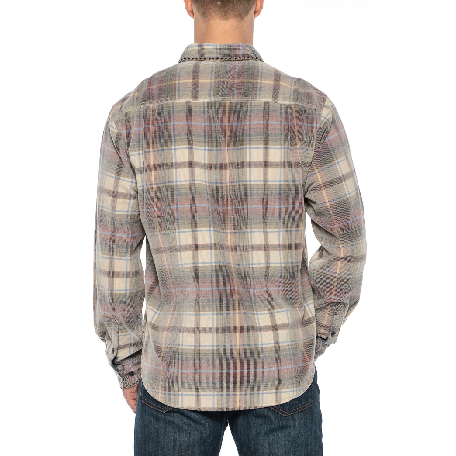True Grit Wayfair Vintage Plaid Corduroy Shirt (For Men) - Save 62%