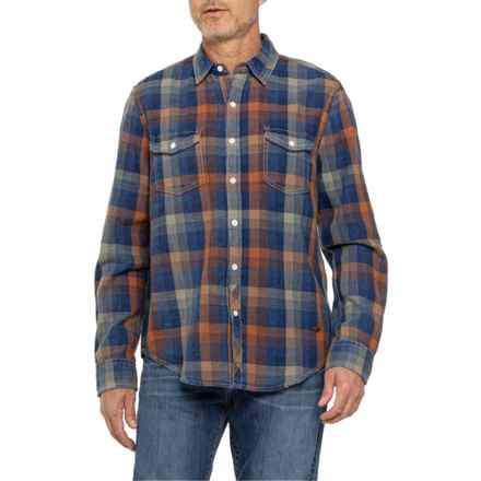 True Grit Winslow Two-Pocket Shirt - Long Sleeve in Rust