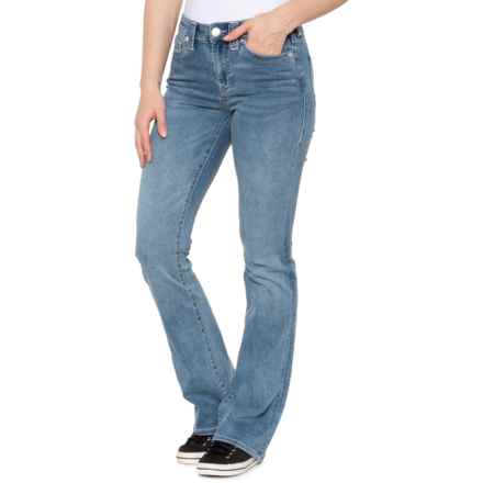 True Religion Becca Bootcut Jeans - Mid Rise in Light Breaker