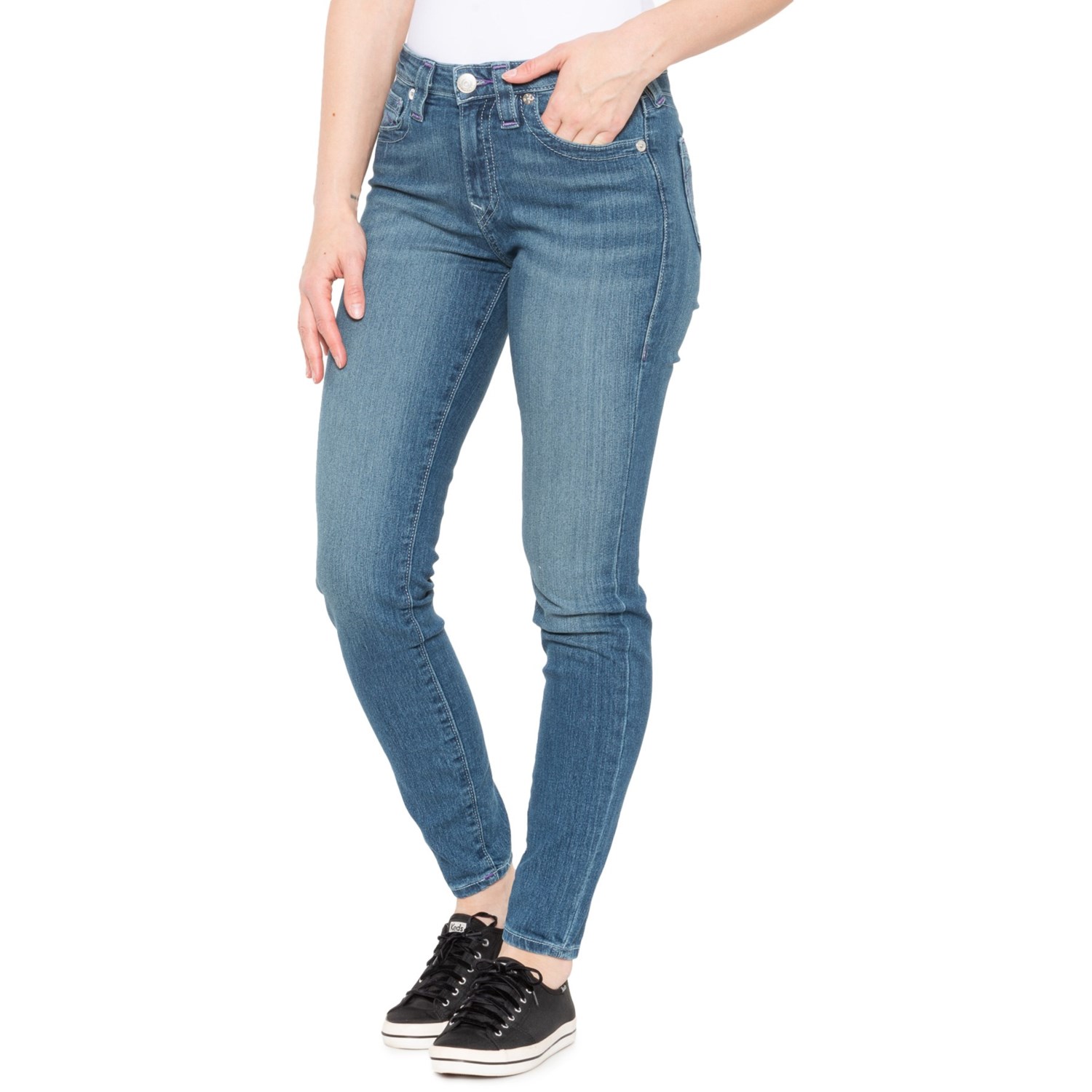 True Religion Halle Super-Skinny Jeans (For Women) - Save 65%