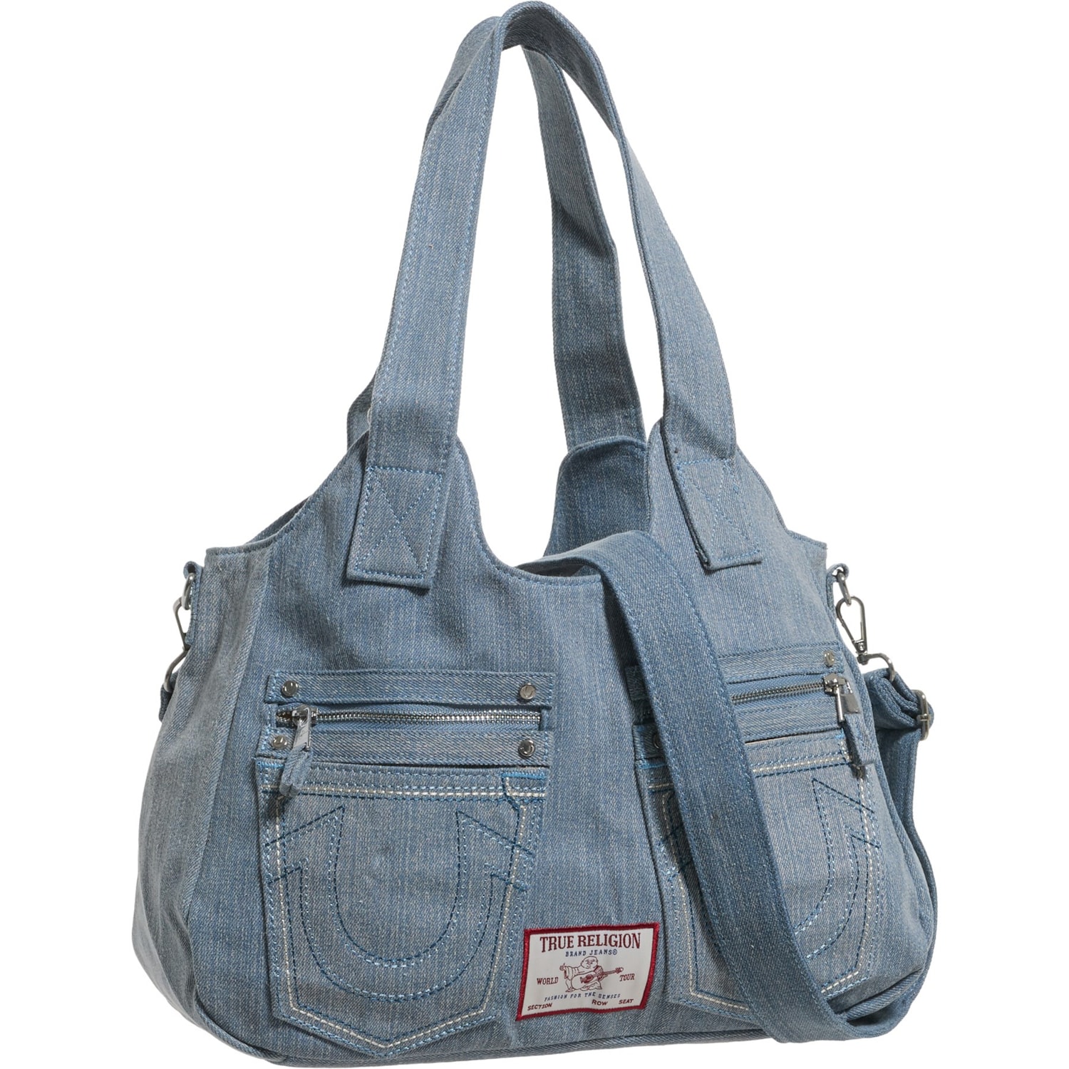 True Religion Horseshoe Stitch Satchel - Save 30%