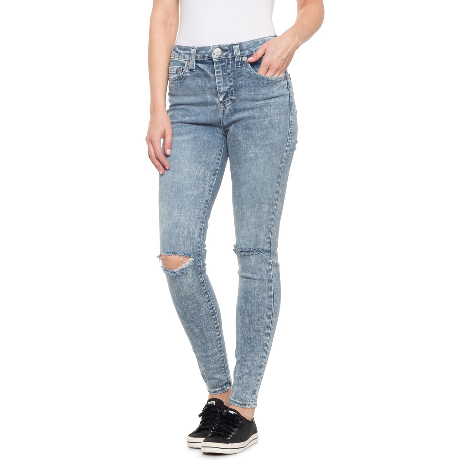 True Religion Jennie Curvy Super Skinny Jeans (For Women) - Save 77%