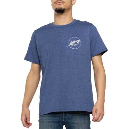 TRUNKS Shark Island Washed Jersey T-Shirt - Short Sleeve in Patriot Blue