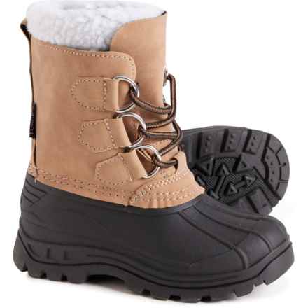 Tundra Boys Snowbird Snow Boots - Insulated in Tan