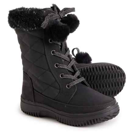 Tundra Girls Argentia Snow Boots - Insulated in Black