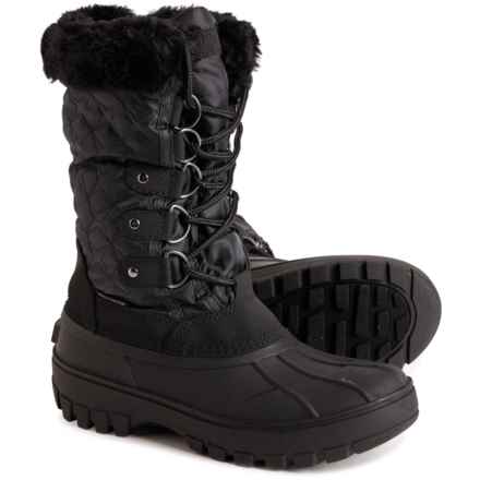 Tundra Girls Perth Snow Boots - Insulated in Black