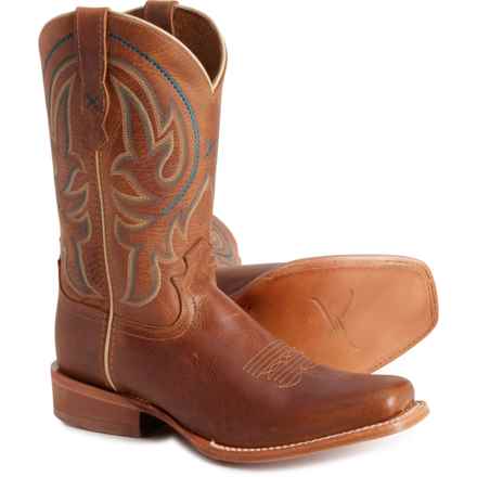 Twisted X Boots Rancher Square Toe Boots - Leather, 11” (For Women) in Sand