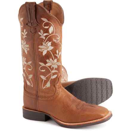 Twisted X Boots Ruff Stock Cowboy Boots - Leather, 13” (For Women) in Oiled Bomber