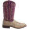 9963T_4 Twisted X Boots Top Hand Cowboy Boots - Leather, Square Toe (For Women)