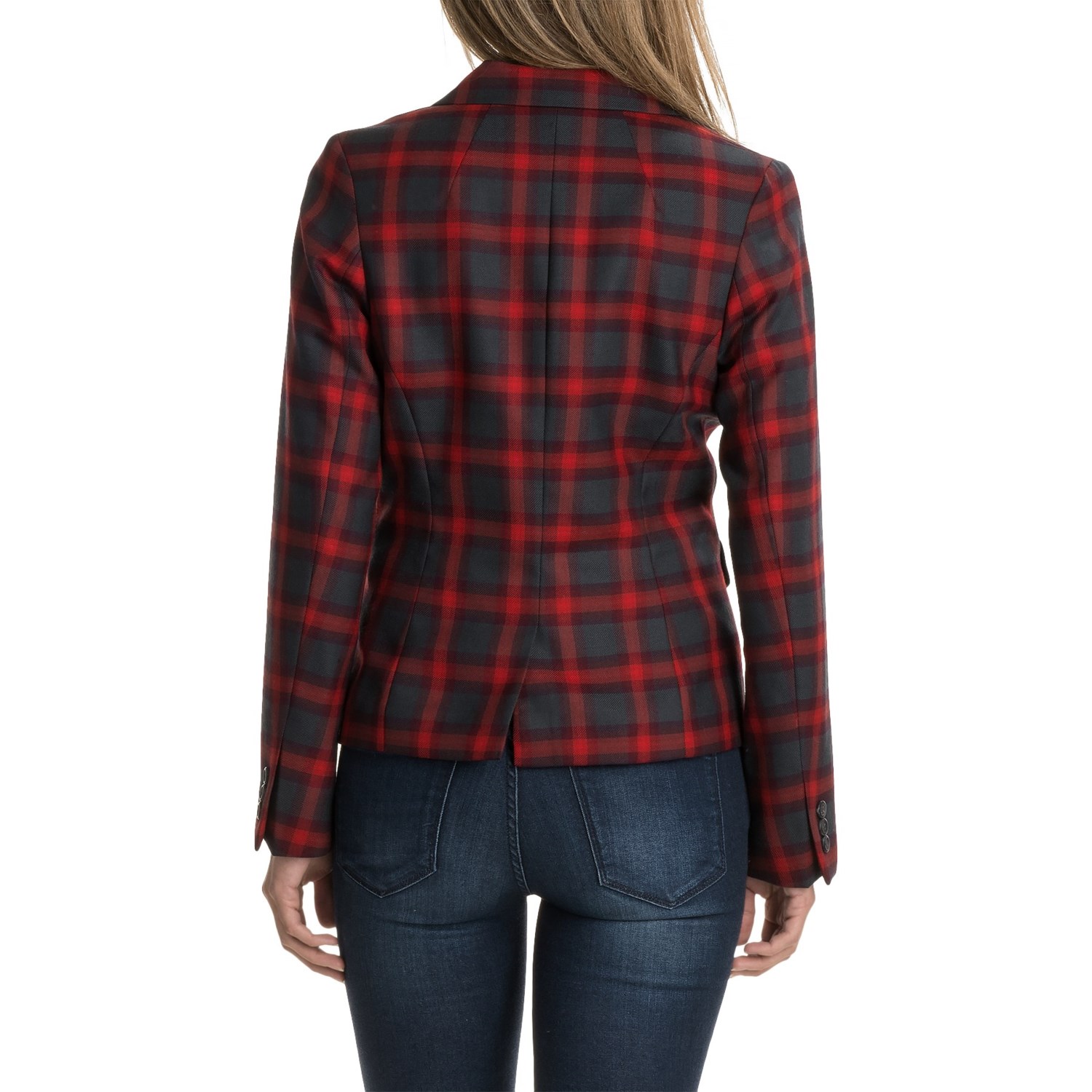 two pocket plaid wool blazer for save 74 two pocket plaid wool blazer for save 74