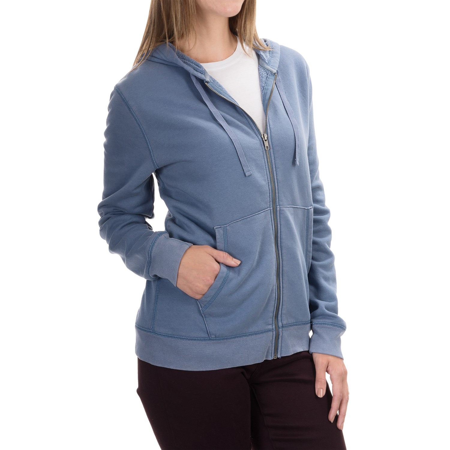Two-Pocket Zip Hoodie (For Women) - Save 65%