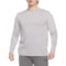 TYR Solid Sun Defense Shirt - UPF 50+, Long Sleeve in Light Grey