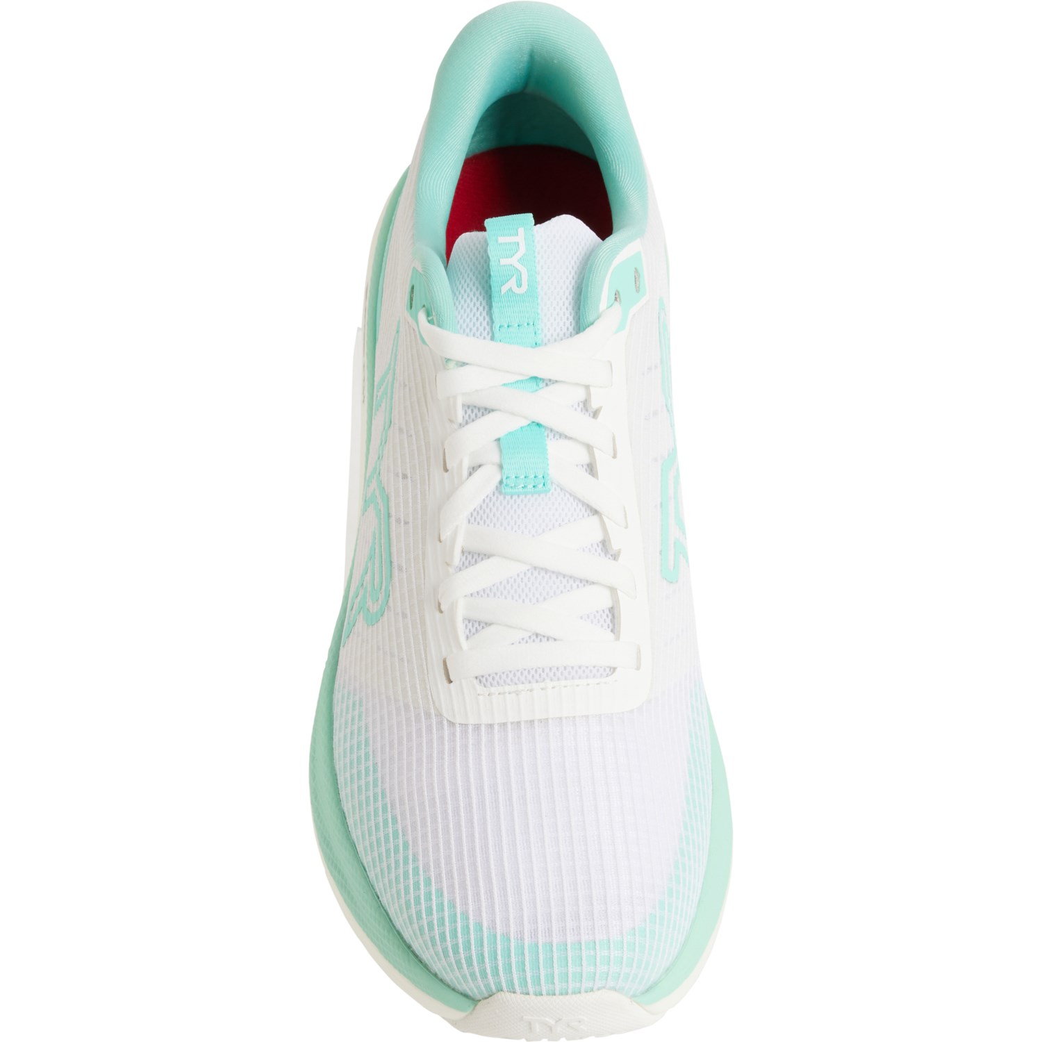 (取寄) TYR メンズ テンポ ランニング シューズ TYR men SR-1 Tempo Running Shoes (For Men)  Wht/Aqua TYR SR-1 Tempo Running Shoes (For Men) - Save 67%