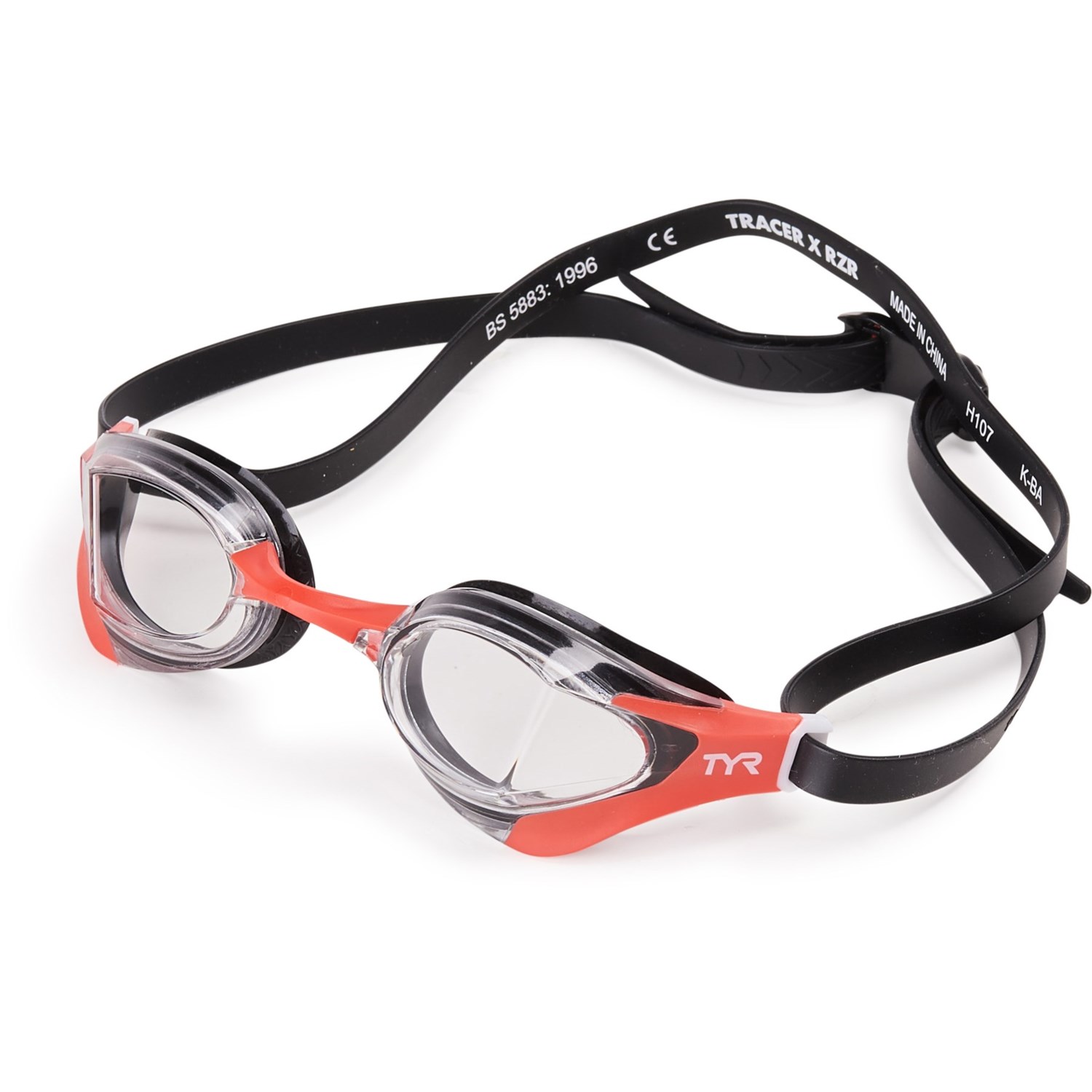 TYR Tracer-X RZR Racing Swim Goggles (For Men and Women) - Save 55%