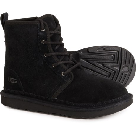 UGG® Australia Boys and Girls Neumel High Boots - Suede in Black