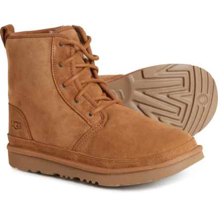 UGG® Australia Boys and Girls Neumel High Boots - Suede in Chestnut