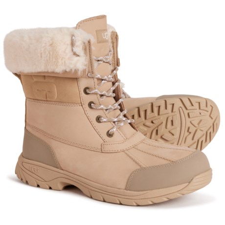 UGG butte II girls good warm leather sheepskin waterproof Snow Boots