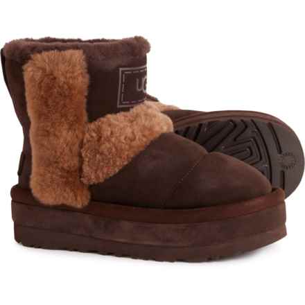 UGG® Australia Classic Chillapeak Boots - Suede (For Women) in Burnt Cedar