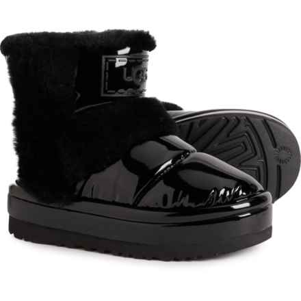 UGG® Australia Classic Chillapeak Shine Boots - Leather (For Women) in Black